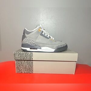 Size 8 - Jordan 3 Retro Cool Grey